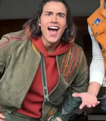 Descendants Wicked Wonderland Joel Oulette Green Jacket