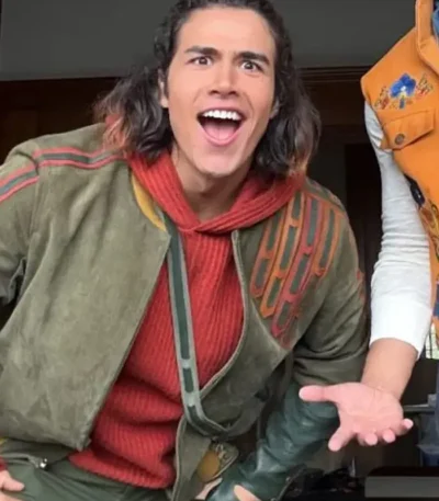 Descendants Wicked Wonderland Joel Oulette Green Jacket