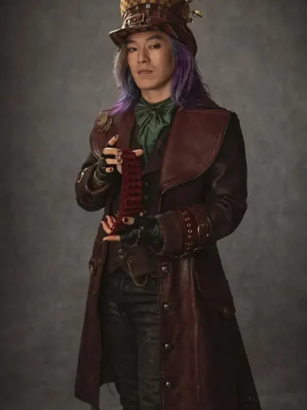Descendants Wicked Wonderland Maddox Hatter Leather Coat