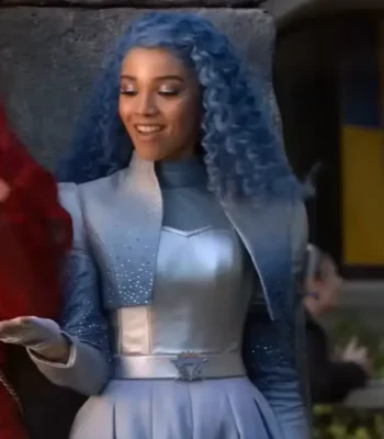 Descendants Wicked Wonderland Malia Baker Cropped Blue Jacket