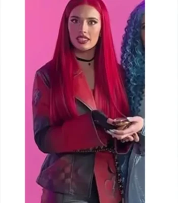 Descendants Wicked Wonderland Princess Red Leather Blazer