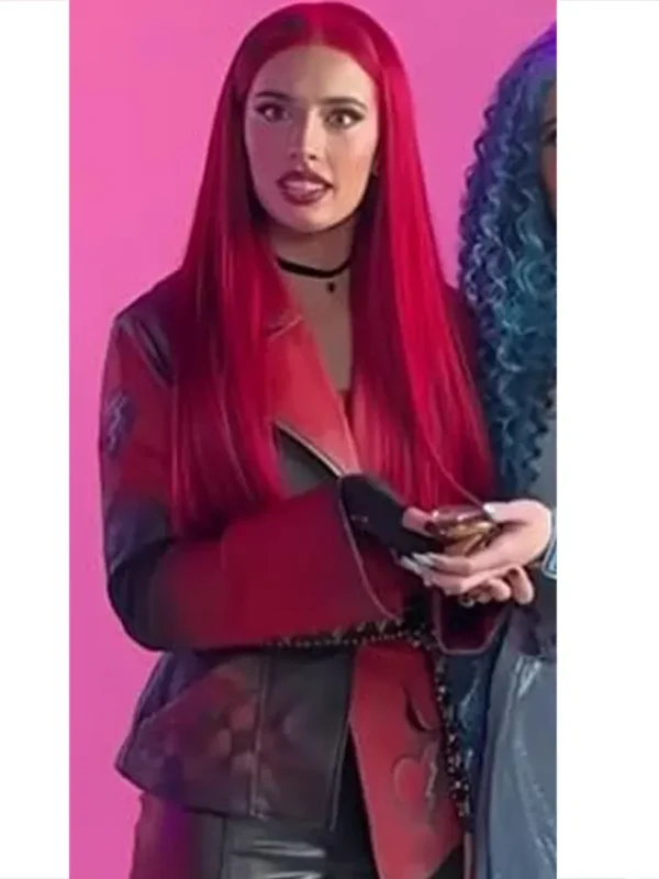 Descendants Wicked Wonderland Princess Red Leather Blazer