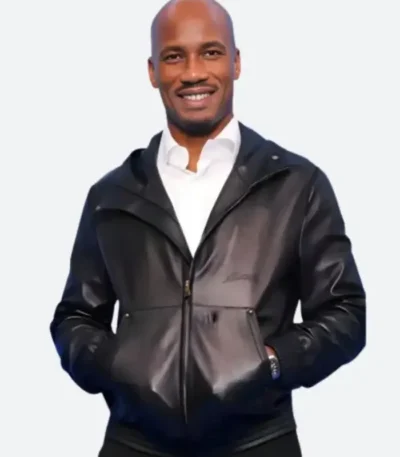 Didier Drogba Leather Jacket