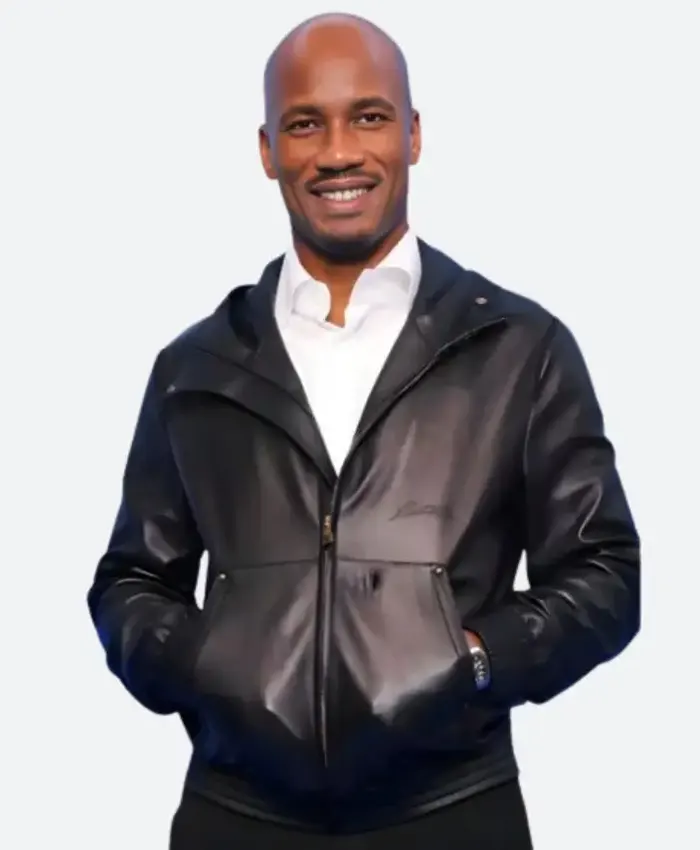 Didier Drogba Leather Jacket Didier Drogba Leather Jacket