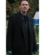 Dougray Scott The Crow Girl Black Wool Coat