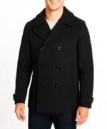 Dougray Scott The Crow Girl Black Wool Coat