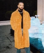 Drake Iceman Brown Suede Coat
