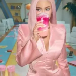 Dunkin Donuts Kylie Jenner Pink Blazer