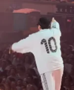Düsseldorf Germany 2026 Bad Bunny White Jacket