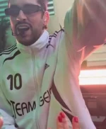 Düsseldorf Germany 2026 Bad Bunny White Jacket