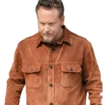 Dutton Ranch Cole Hauser Brown Suede Jacket