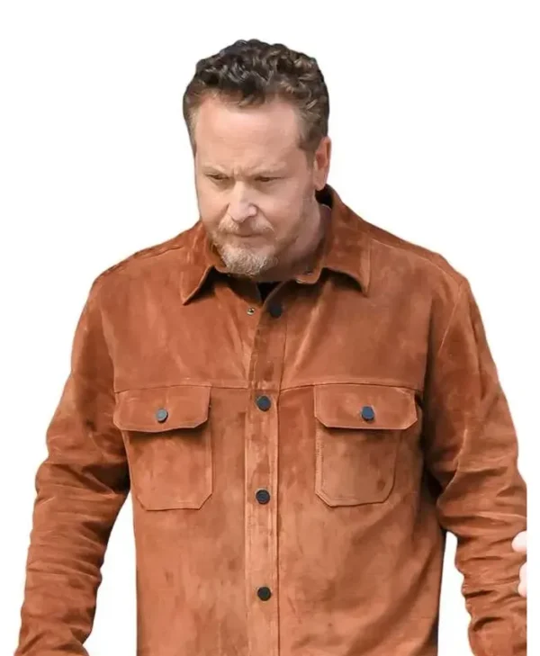 Dutton Ranch Cole Hauser Brown Suede Jacket