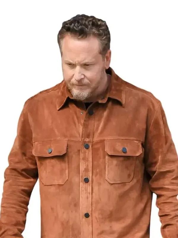 Dutton Ranch Cole Hauser Brown Suede Jacket