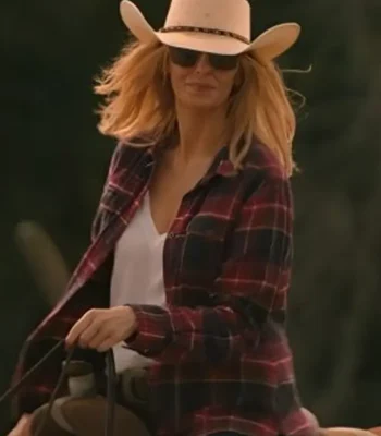 Dutton Ranch S01 Beth Dutton Plaid Jacket