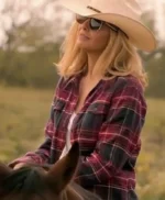 Dutton Ranch S01 Beth Dutton Plaid Jacket