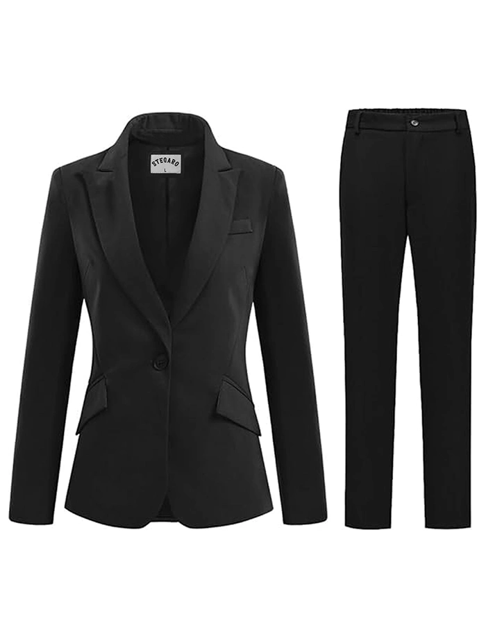 Eberta Stegaro Black Suit Eberta Stegaro Black Suit