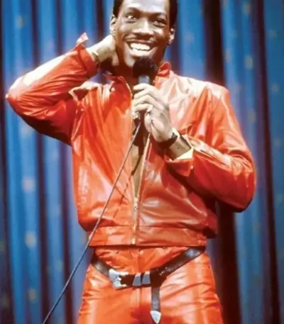 Eddie Murphy Raw Red Suit
