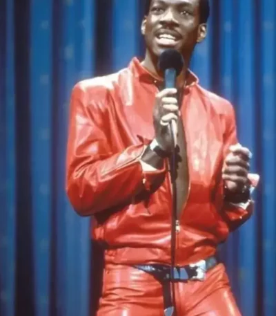 Eddie Murphy Raw Red Suit