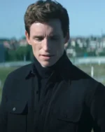 Eddie Redmayne The Day Of The Jackal Black Wool Jacket