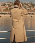 Eddie Redmayne The Day of the Jackal Beige Coat