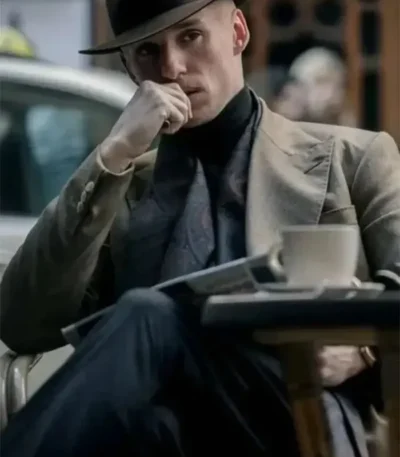Eddie Redmayne The Day of the Jackal Coat