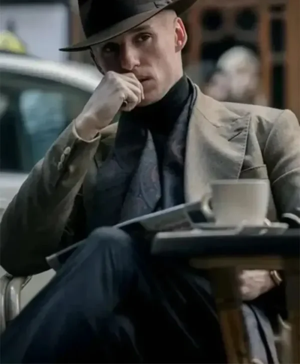 Eddie Redmayne The Day of the Jackal Coat