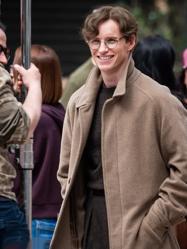 The Day of the Jackal S02 Eddie Redmayne Wool Coat