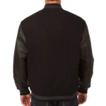 Edmonton Oilers Varsity Black Jacket
