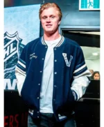 Elias Pettersson Vancouver Canucks Varsity Jacket