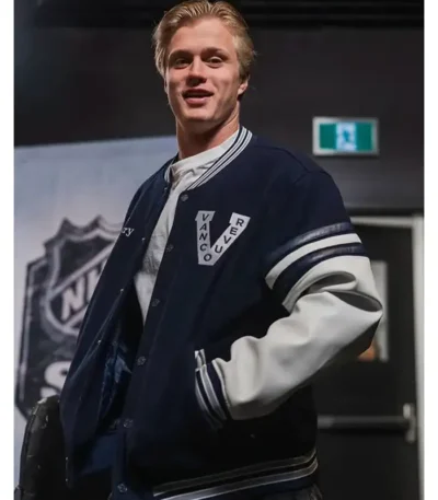 Elias Pettersson Vancouver Canucks Varsity Jacket
