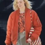 Elle Fanning Margo’s Got Money Troubles Bomber Jacket