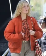 Elle Fanning Margo’s Got Money Troubles Bomber Jacket