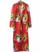 Margo’s Got Money Troubles Elle Fanning Tiger Robe