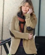 Ellen Pompeo Brown Blazer