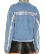 People We Meet on Vacation Emily Bader Fringe Jacket