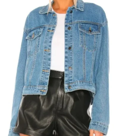 People We Meet on Vacation Emily Bader Fringe Jacket