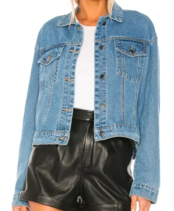 People We Meet on Vacation Emily Bader Fringe Jacket