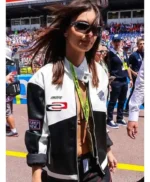 Emily Ratajkowski F1 Grand Prix Racing Jacket