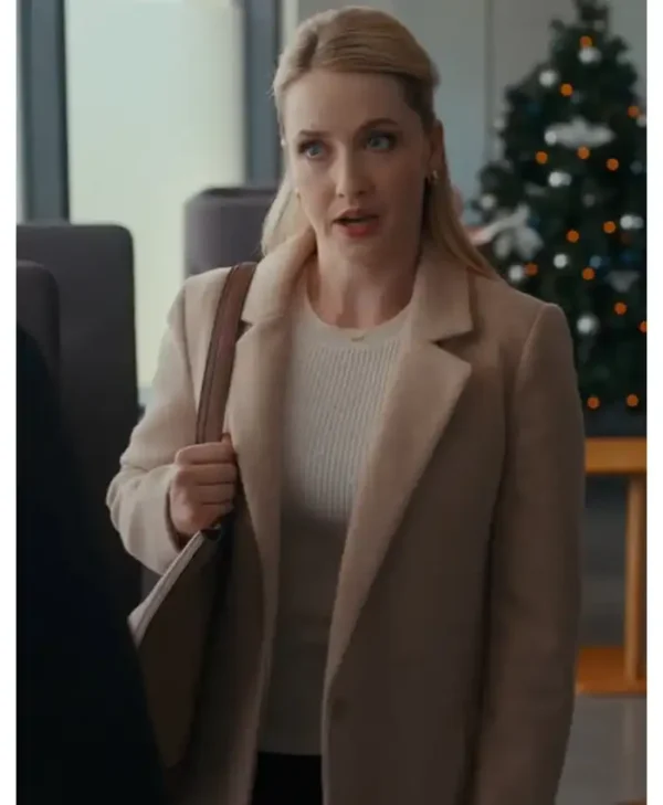 Emily Tennant Christmas Above the Clouds Wool Coat
