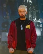 Eminem Houdini Red Hooded Jacket