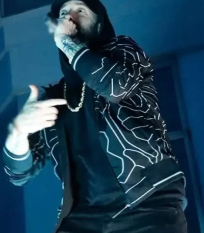 Eminem Houdini Black Hooded Jacket