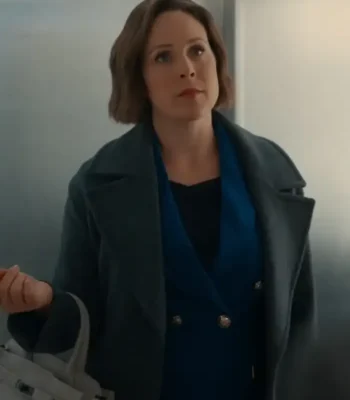Erin Krakow Christmas Above the Clouds Grey Coat