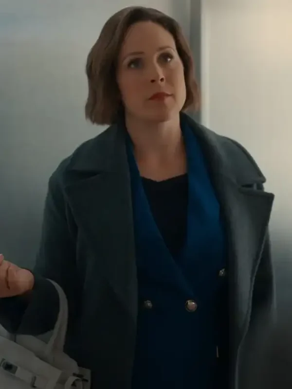 Erin Krakow Christmas Above the Clouds Grey Coat