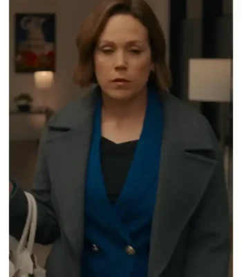 Erin Krakow Christmas Above the Clouds Grey Coat