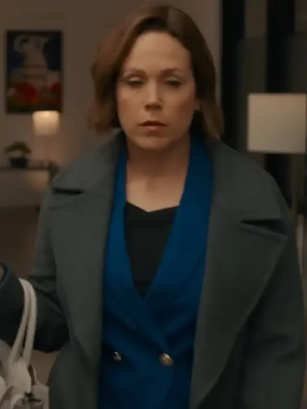 Erin Krakow Christmas Above the Clouds Grey Coat