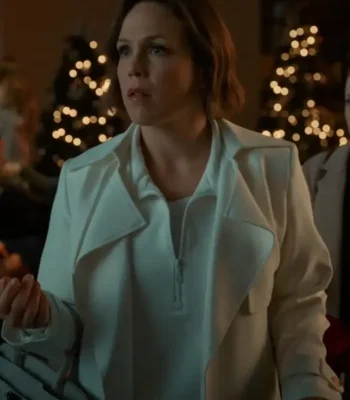 Erin Krakow Christmas Above the Clouds White Coat
