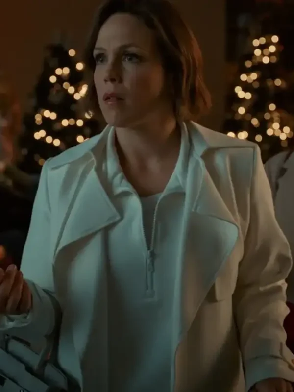 Erin Krakow Christmas Above the Clouds White Coat