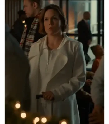 Erin Krakow Christmas Above the Clouds White Coat