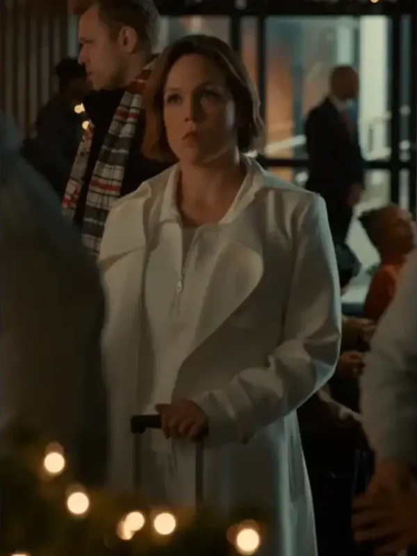 Erin Krakow Christmas Above the Clouds White Coat