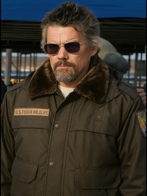 Ethan Hawke The Lowdown Brown Jacket